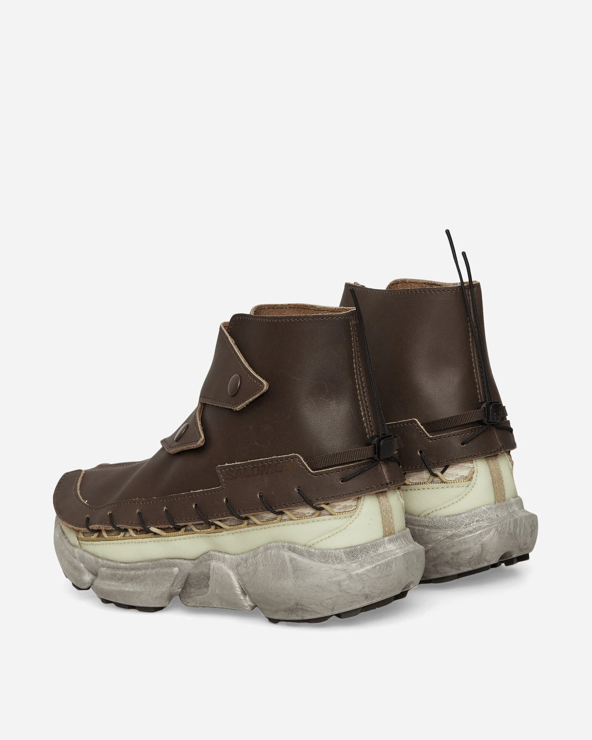 Salomon Skor Sneakers Sand / Alfalfa / Slate Green - Image 4