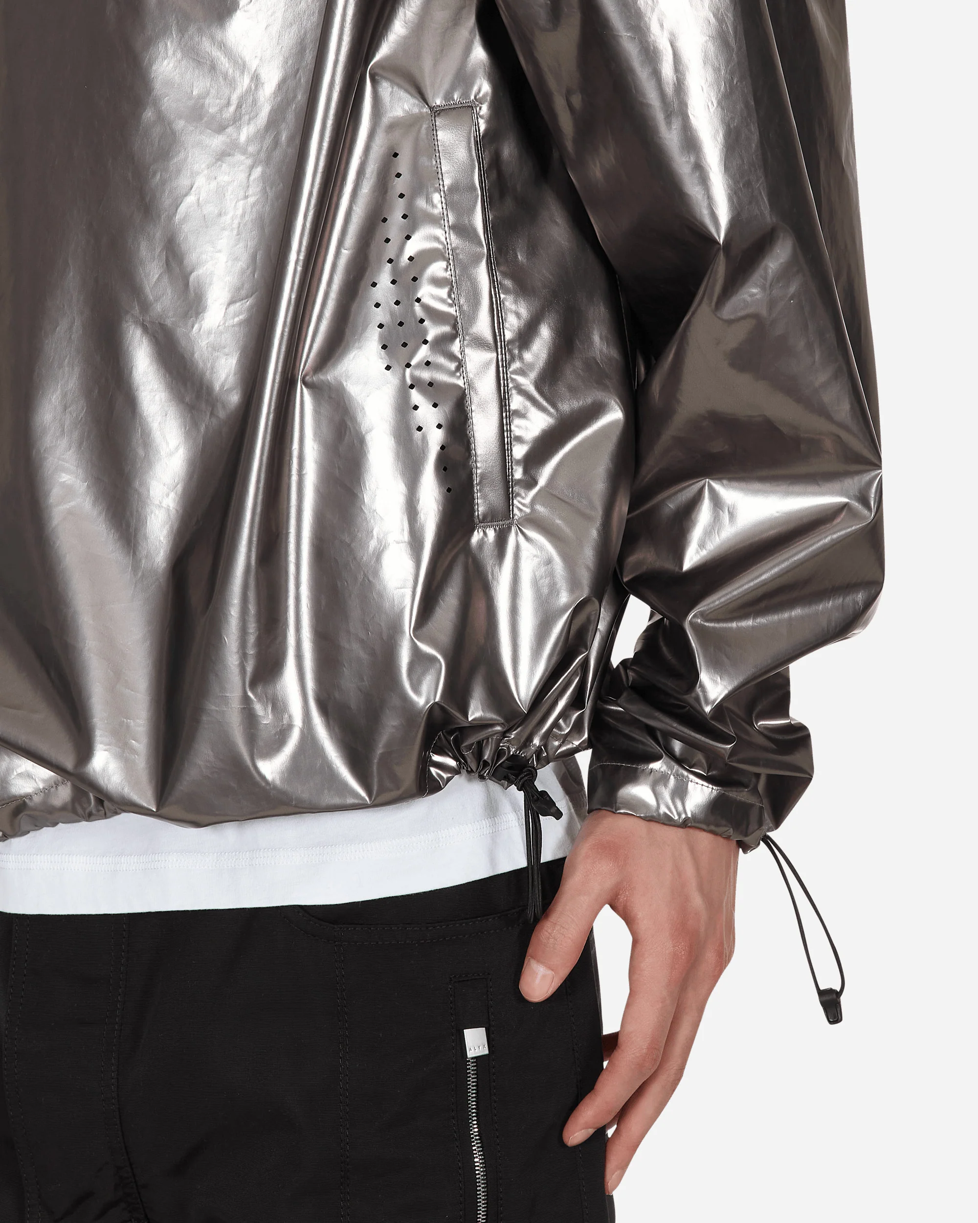 Devo Reverse Evolution Track Top Grey - Image 7